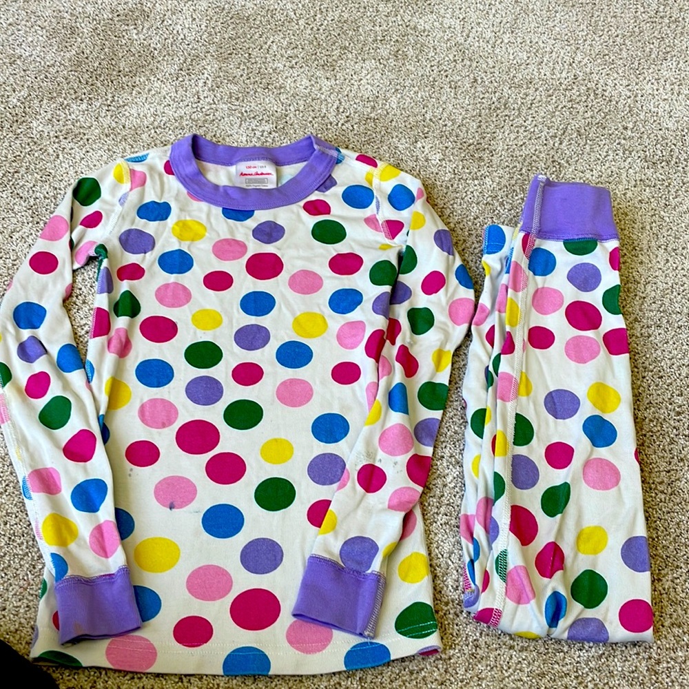 Hanna andersson pajamas size 8